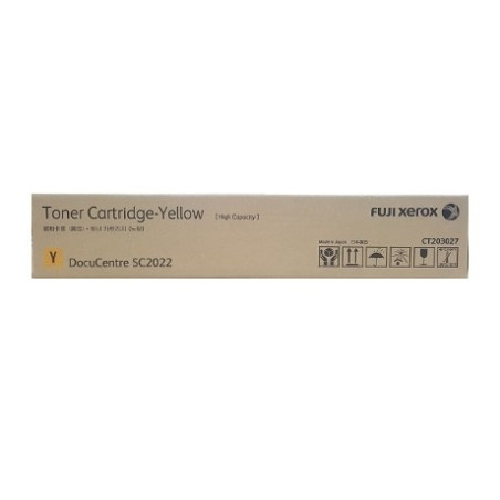 FUJI XEROX SC2022 CT203027 YELLOW HIGH YIELD TONER 14.4K