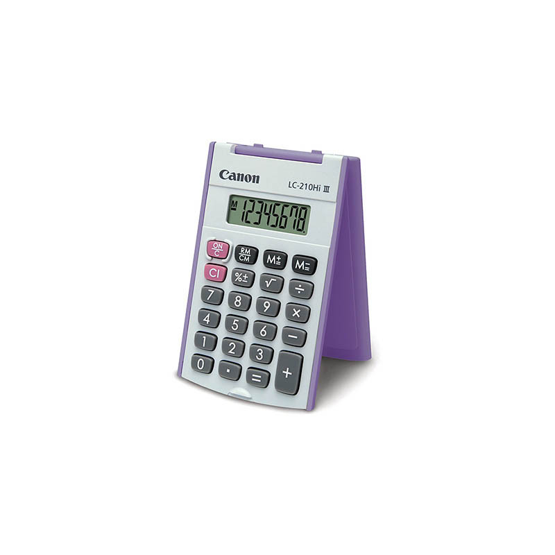 LC210L 8 DIGIT X LARGE DISPLAY HARD COVER