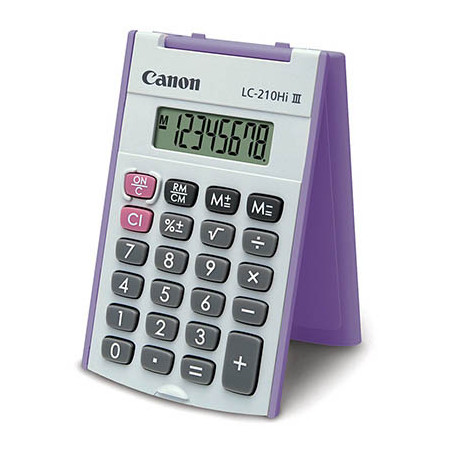 LC210L 8 DIGIT X LARGE DISPLAY HARD COVER
