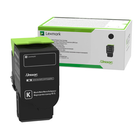 LEXMARK 78C6UKE BLACK ULTRA HIGH YIELD TONER 10.5K FOR CS521 CS622 CX622 CX625