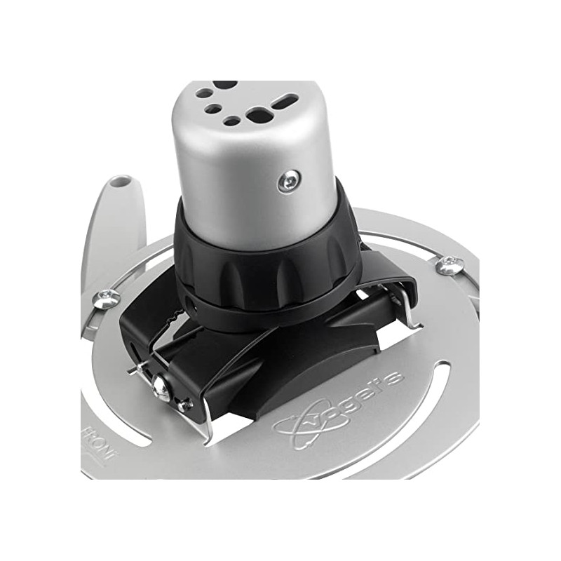 VOGELS PROJECTOR MOUNTS - FLAT SMALL SILVER SUPPORT - TURN & TILT 15KG