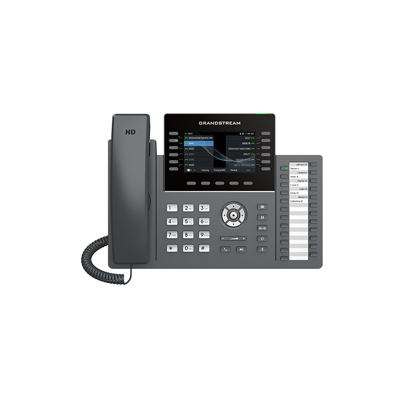 66 LINES GIGABIT WF/BT COLOUR SCREEN 24 PAPER BASED BLF KEYS