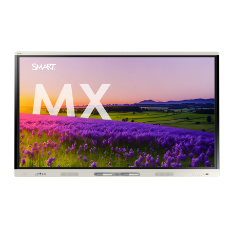 SMART Board MX065-V5 interactive display with iQ 5Y Assure