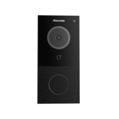SIP VIDEO DOOR BELL WITH RELAY BLACK