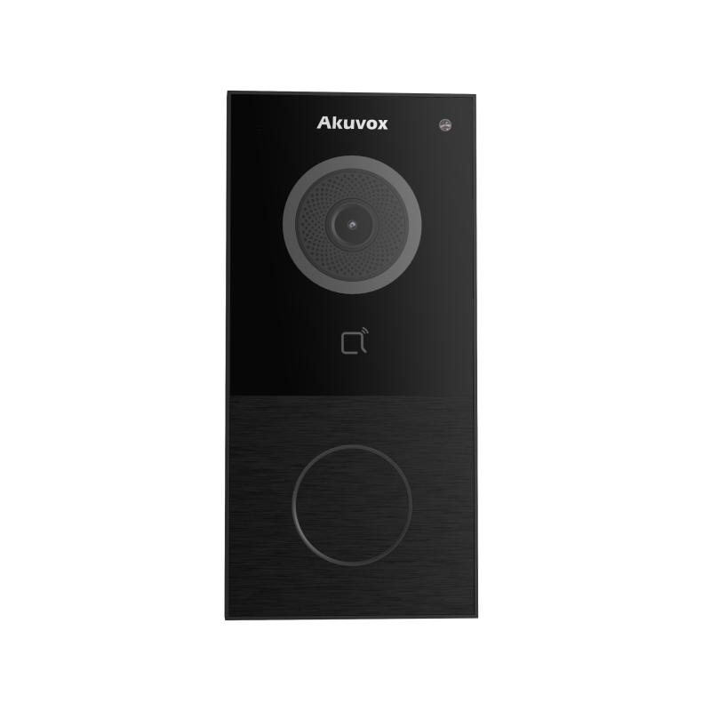 SIP VIDEO DOOR BELL WITH RELAY BLACK