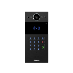 SIP INTERCOM WITH KEYPAD AND RF CARD READER BLACK