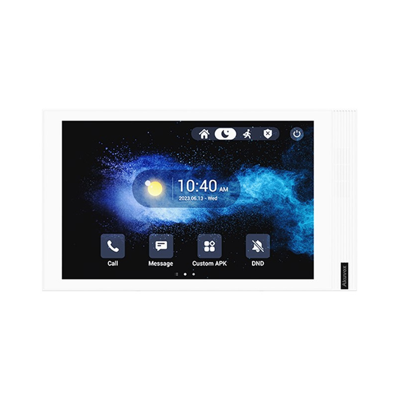 10.1 SIP INDOOR UNIT IN WHITE ANDROID 12 VERSION