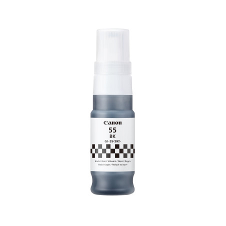 CANON GI-55 BLACK INK BOTTLE FOR GX1060 / GX2060 - 3K PAGE YIELD