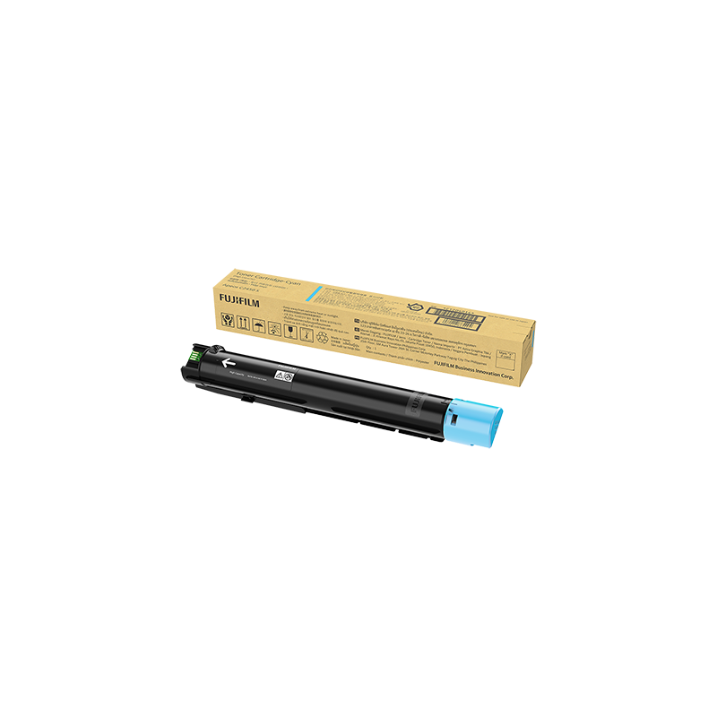 FUJIFILM CT204014 HIGH CAPACITY CYAN TONER CARTRIDGE 14K PAGE YIELD FOR C2450S