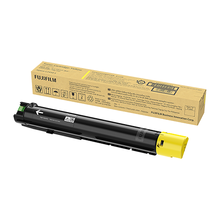FUJIFILM CT204016 HIGH CAP YELLOW TONER CARTRIDGE 14K PAGE YIELD FOR C2450S