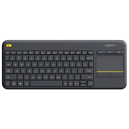 Logitech Keyboard K400 Plus Wireless Touch - Black
