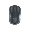 Logitech Wireless Mouse M185, 3 Button, Optical, 1000 DPI, USB Receiver, Scroll Wheel, Colour: Grey, 2.4GHz (Powered by 1xAA Bat