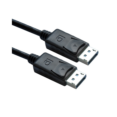 DisplayPort DP Cable 2m - 20 pins Male to Male 1.2V  Assembly type
