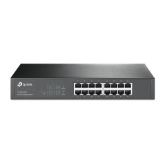 TP-Link 16 Port Gigabit Rackmount Switch 13-in Case no brackets