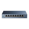 TP-Link TL-SG108 Steel Housing 8-Port 10/100/1000Mbps Desktop Switch
