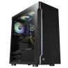 Thermaltake H200 RGB Tempered Glass Mid Tower Chassis Black