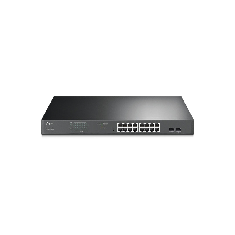 TP-Link TL-SG1218MPE JetStream 16-Port Gigabit Easy Smart PoE/PoE+ Switch