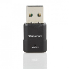 Simplecom NW382 Mini Wireless N USB WiFi Adapter 802.11n 300Mbps