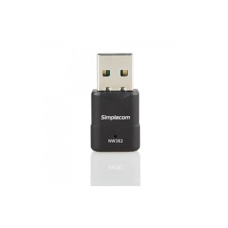 Simplecom NW382 Mini Wireless N USB WiFi Adapter 802.11n 300Mbps