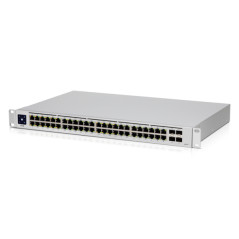 Ubiquiti Networks USW-48-POE 48 Port Managed Gen2 Gigabit Switch - Touch Display