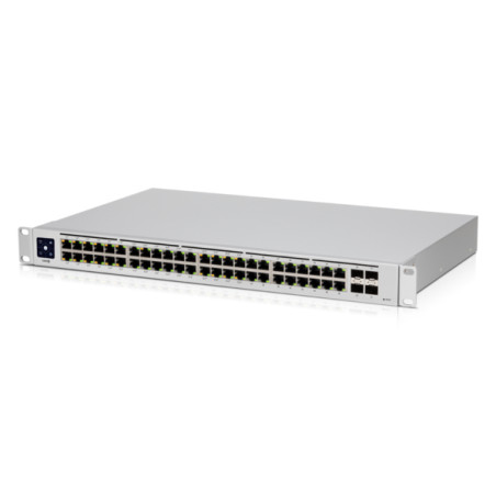 Ubiquiti Networks USW-48-POE 48 Port Managed Gen2 Gigabit Switch - Touch Display