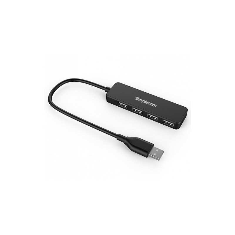 Simplecom CH241 Hi-Speed 4 Port Ultra Compact USB 2.0 Hub