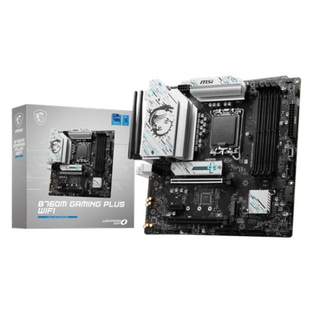 MSI B760M Gaming Plus Wifi 4x DDR5 mATX motherboard