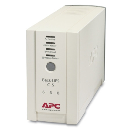 APC Back-UPS CS 650 UPS AC230V 650VA 4Output