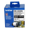 Brother DK22205 White Roll 62mm x 30.48 metres