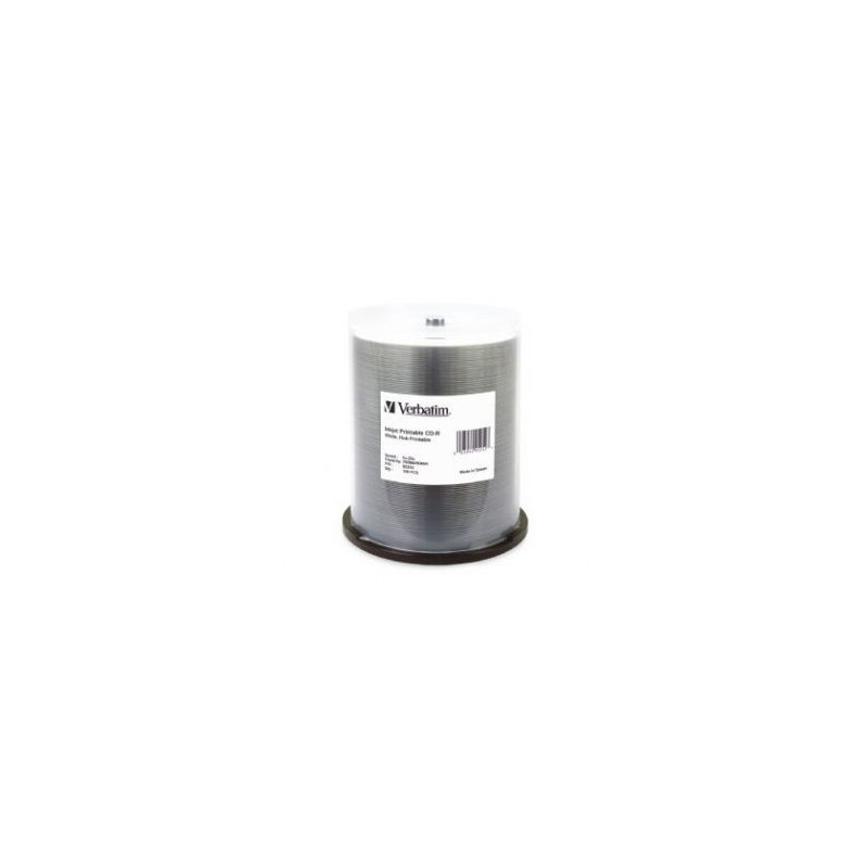 100pk CD-R Spindle IJ Printable