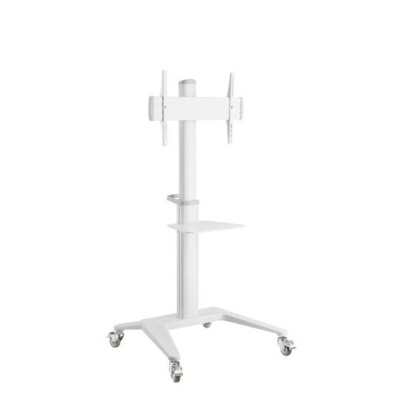 Atdec AD-TVC-70A-B Mobile TV Trolley Cart (Upto 70in) - White