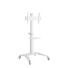 Atdec AD-TVC-70A-B Mobile TV Trolley Cart (Upto 70in) - White