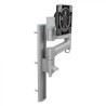 Atdec AWMS-46W35 Single monitor arm channel wall mount Silver