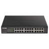 D-Link 24-Port Gigabit Smart Managed PoE Switch with 12 PoE ports (100W PoE budget)