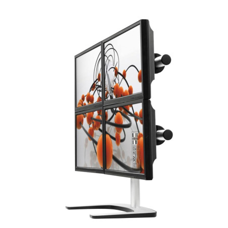 Atdec Visidec Freestanding Quad Display for 12in - 27in