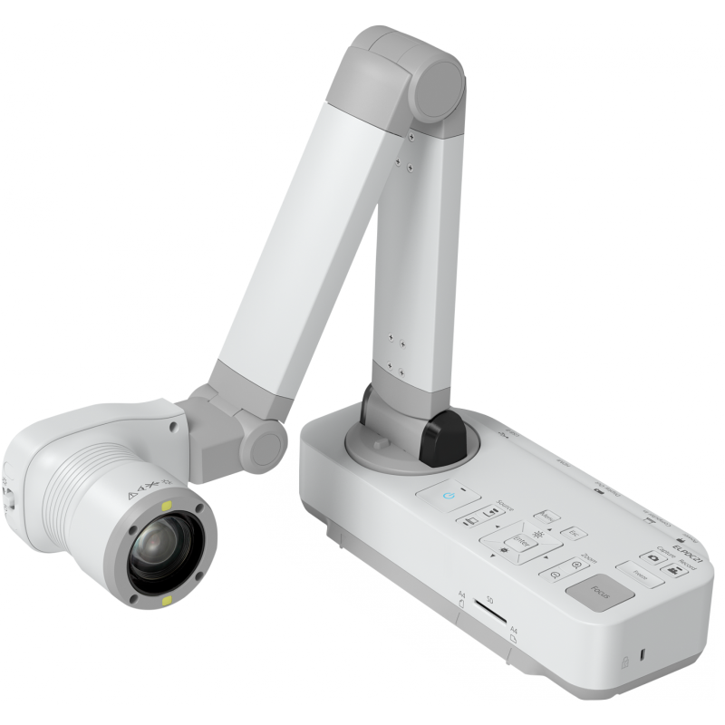 2MP DOCUMENT CAMERA VISUALISER 12X OPTICAL ZOOM 30FPS/1080P RECORDING