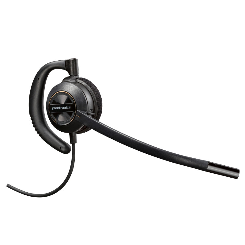 HP POLY ENCOREPRO HW530 OTE CORDED MONO HEADSET,NOISE CANCELLING QUICK DISCONNECT