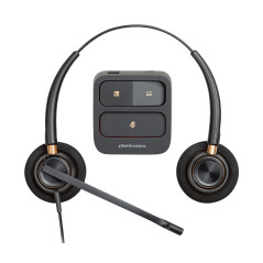 HP POLY ENCOREPRO HW520 OTH CORDED STEREO HEADSET,NOISE CANCELLING QUICK DISCONNECT