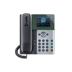 HP POLY EDGE E320 IP PHONE, NOISEBLOCK AI AND ACOUSTIC FENCE, USB-C, BLUETOOTH COMPATIBLE