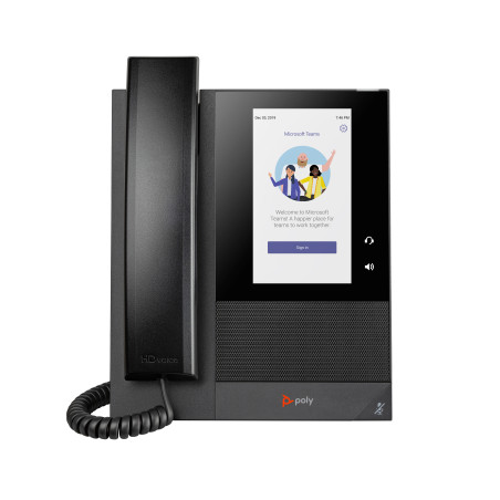 HP POLY CCX 400 BUSINESS MEDIAPOE PHONE WITH HANDSET, MS TEAMS