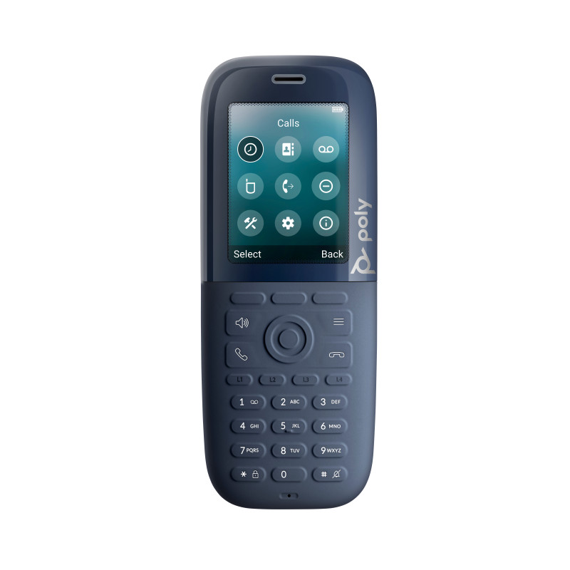 HP POLY ROVE 30 RUGGED DECT IP PHONE HANDSET, 2.4" DISLAY, AEC,MIRCOBAN,50M RANGE,3.5MM