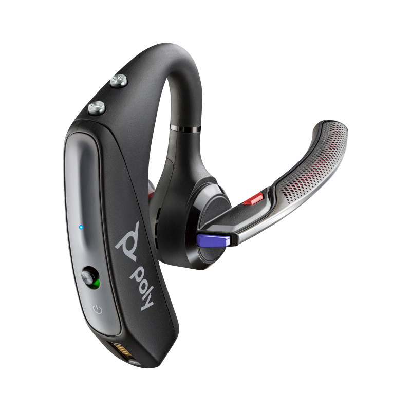 HP POLY VOYAGER OFFICE 5200 OTE WIRELESS MS MONO HEADSET W/2 WAY BASE,PC/DSKPHONE/PHONE, U