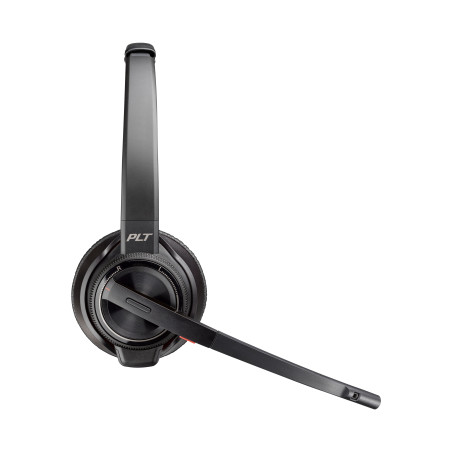 HP POLY SAVI S8220 OTH WIRELESS UC STEREO DECT HEADSET,D200 DONGLE,PC, USB-A