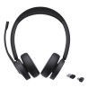 YEALINK WIRELESS (BH70) MS STEREO BLUETOOTH HEADSET BT51 DONGLE, BLACK, C TO A ADAPTER