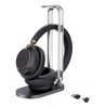 YEALINK WIRELESS (BH76 PLUS) MS ANC STEREO HEADSET, CHARGINGSTAND, BLACK, USB-C/A DONGLE