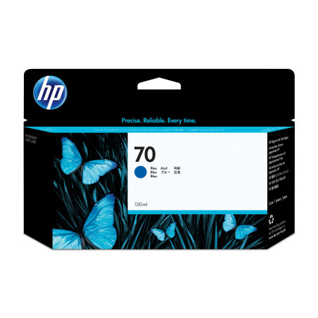 HP 70 130-ML BLUE INK CARTRIDGE - Z2100/3100/Z3200
