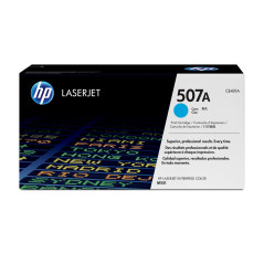 HP 507A CYAN LASERJET CARTRIDGE