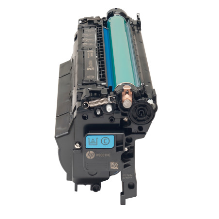 HP 655A CYAN TONER - APPROX 10.5K PAGES - M652, M653, M681, M682 COMPATIBLE