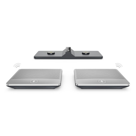 YEALINK (CPW90PACKAGE) CPW90 WIRELESS MICS(2), PWR ADAPTER,CHARGER CRADLE, 1.8M USB CABLE