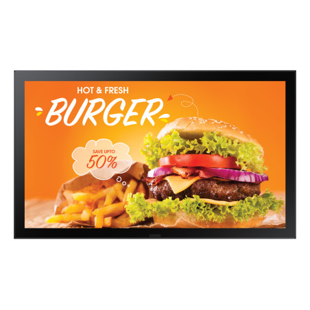SAMSUNG (OHB) OUTDOOR IP66 DISPLAY, 24" FHD, 1500NITS, HDMI(2), LAN, 24H/7D, 3YR